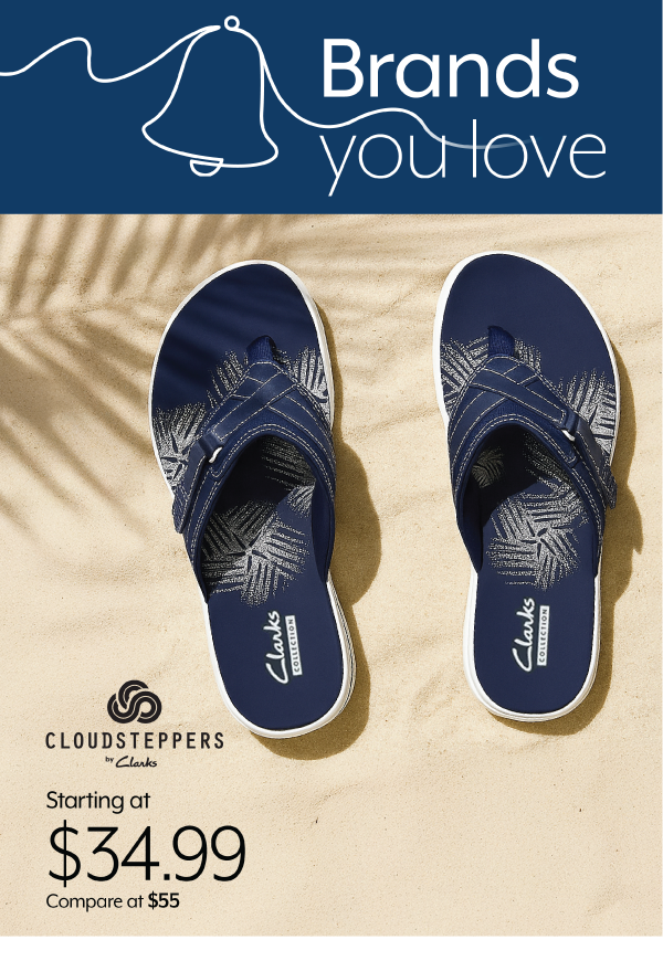 Cloudsteppers by Clarks 34.99