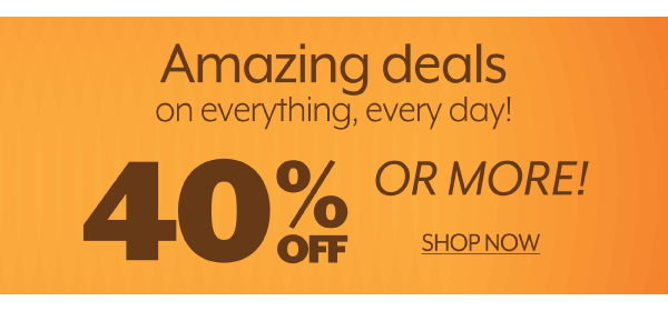Amazing deals on everything, every day