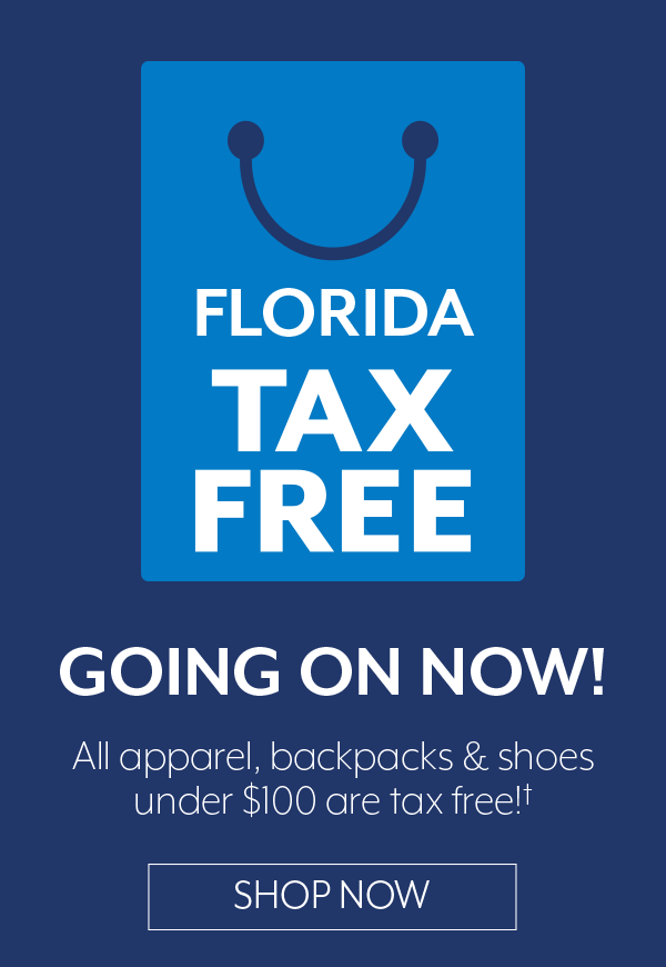 Florida Tax Free - Going on Now!