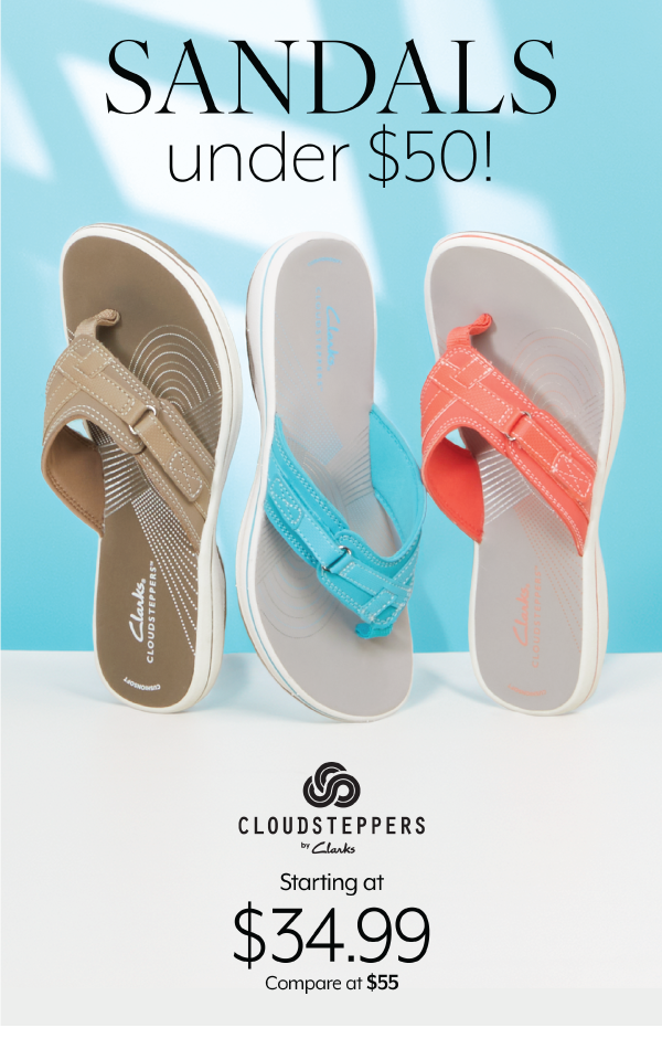 Cloudsteppers by Clarks 34.99