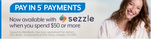 Buy Now, Pay Later with sezzle