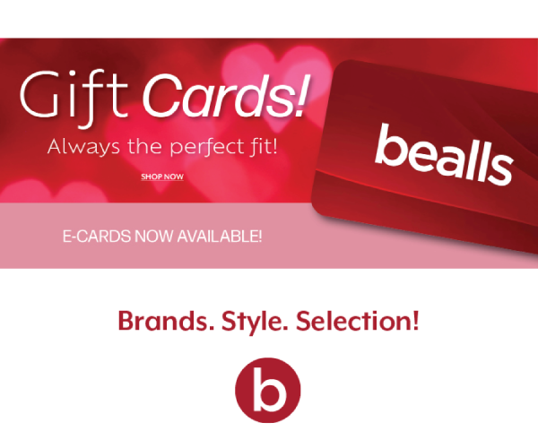 Gift Cards - eGift Cards now available