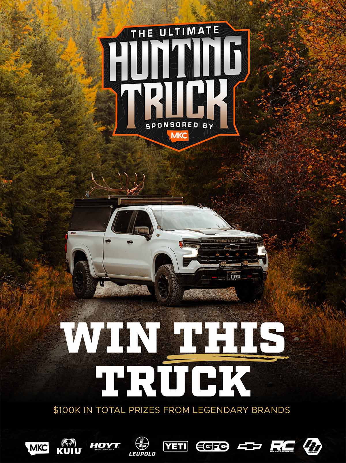 Enter the 2025 Ultimate Hunting Truck Giveaway