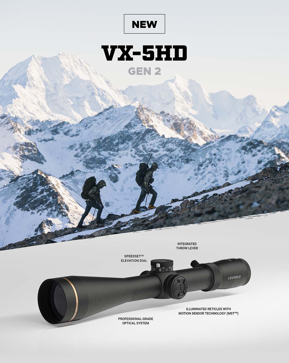 Introducing the new VX-5HD Gen 2 Riflescope