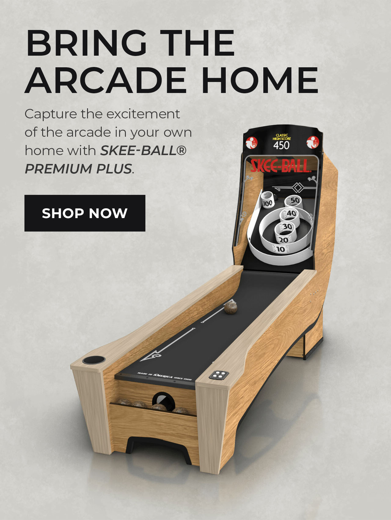 Lifestyle77 Skee-ball Premium Plus Arcade Game