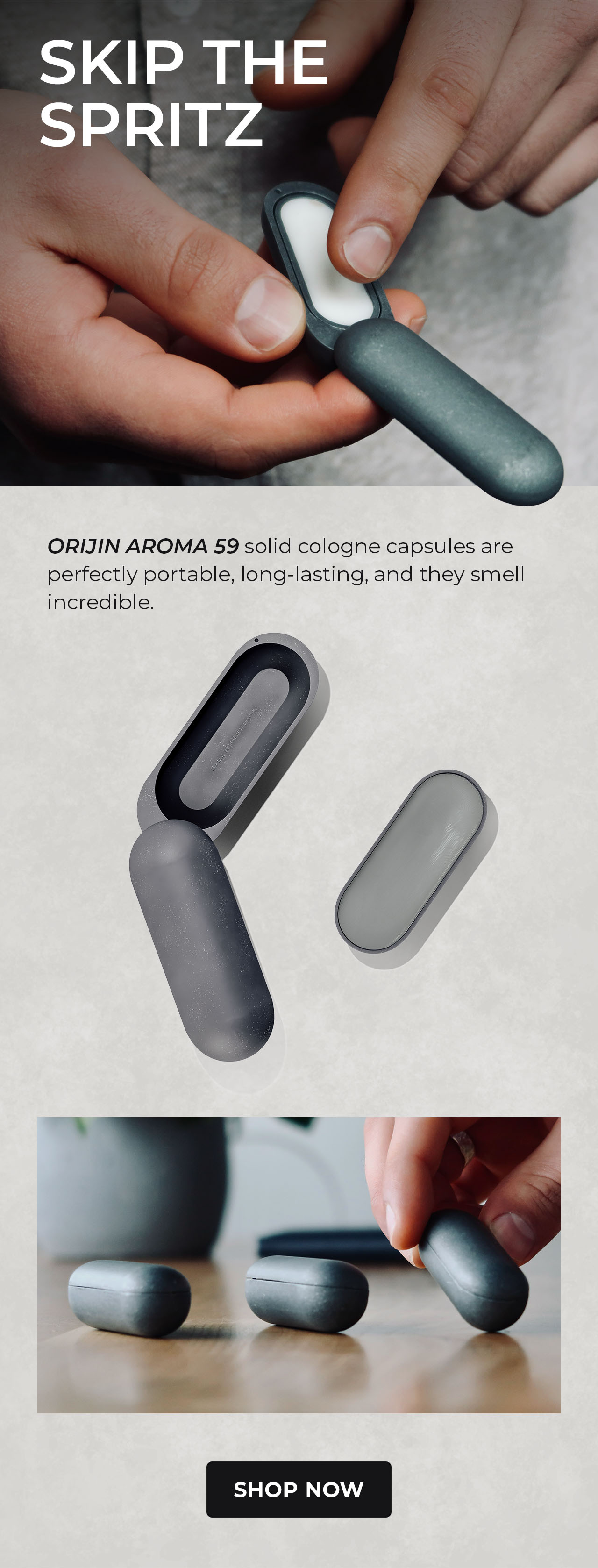 Orijin Aroma 59 Solid Cologne