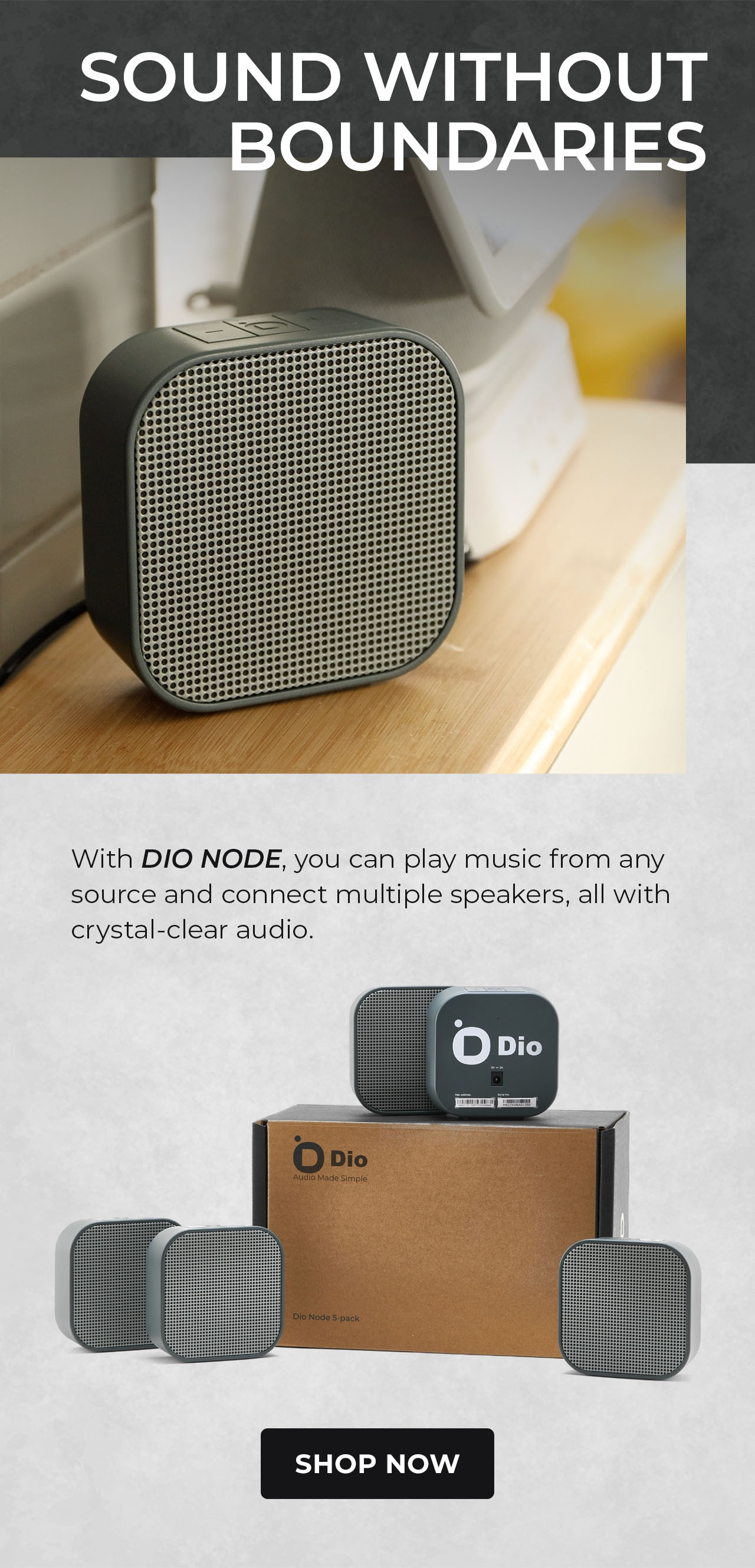 Dio Connect Speakers