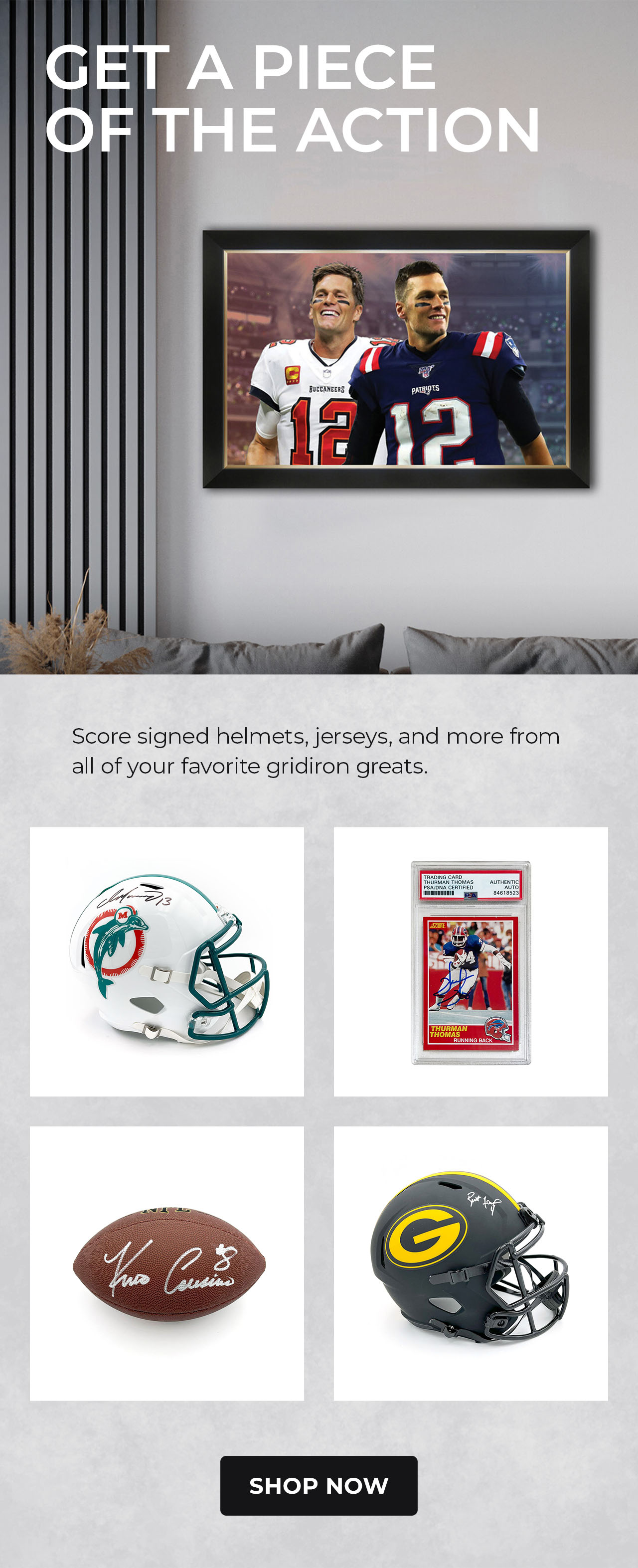 Autograph Authentic NFL Memorabilia