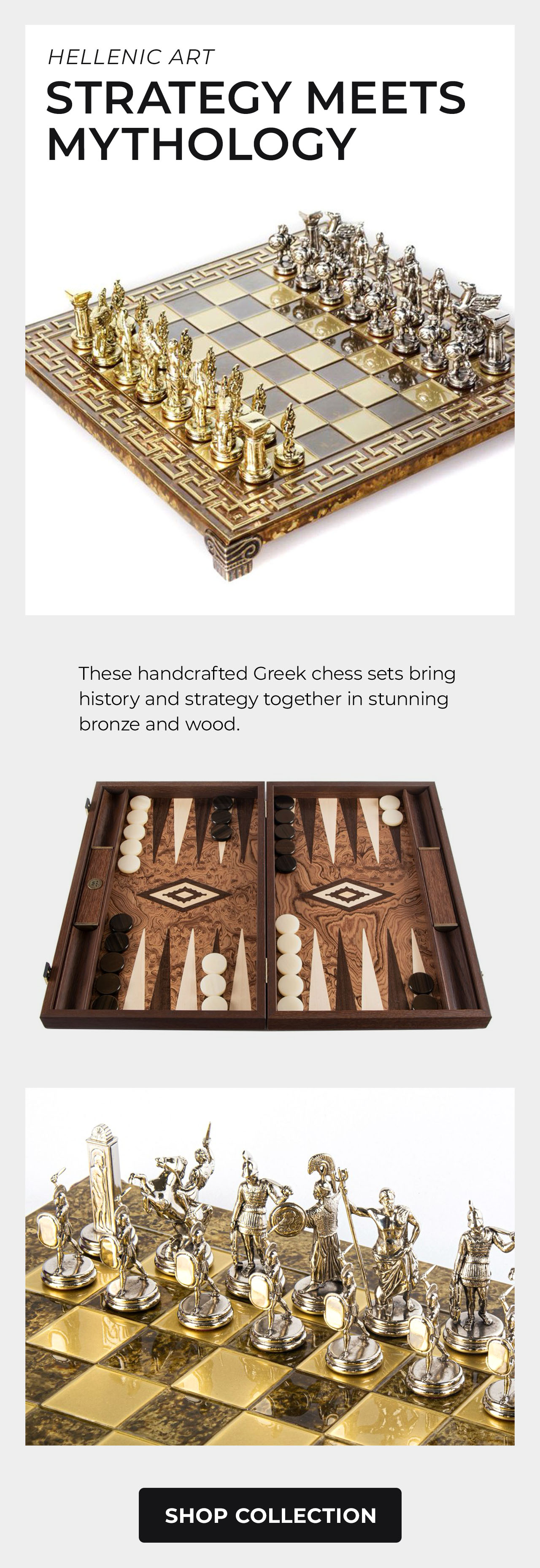 Hellenic Art Chess Sets