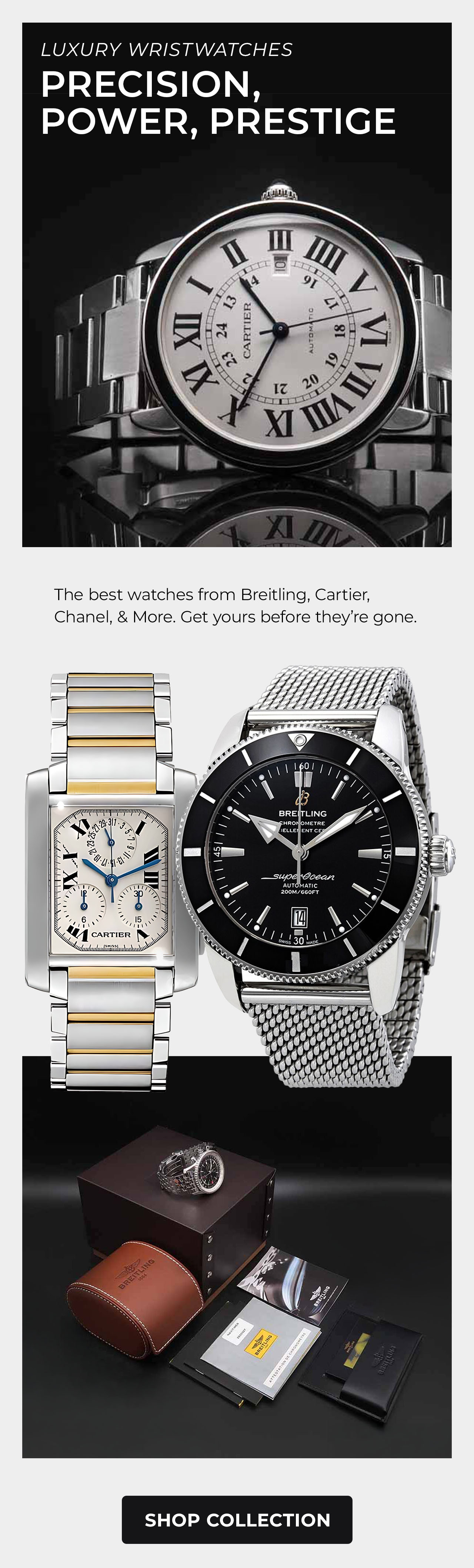 Luxurious Wristwatches