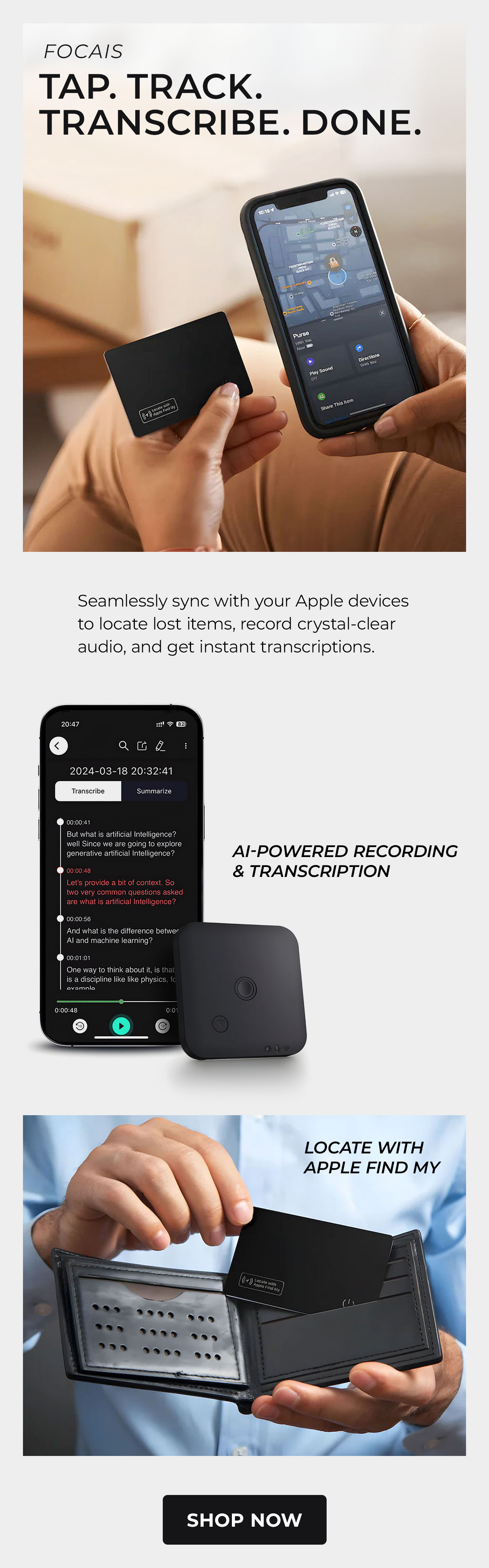 Focais Tracking & Translation Solutions
