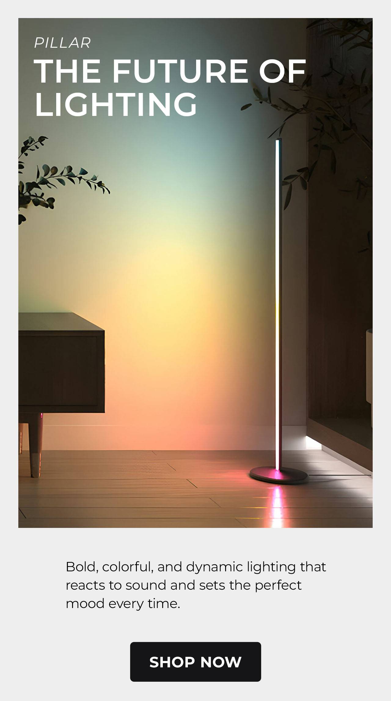Ignite Pillar Lamp & Stix
