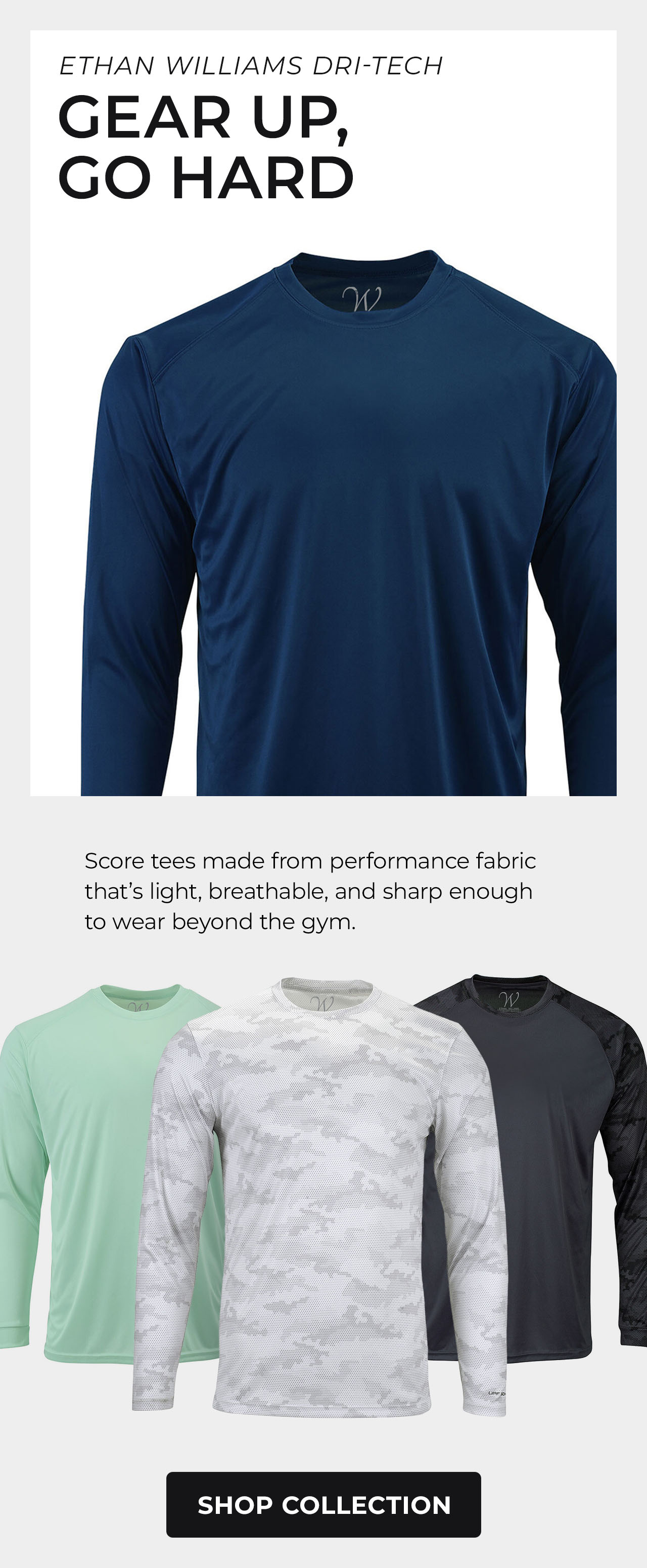 Ethan Williams Performance Tees