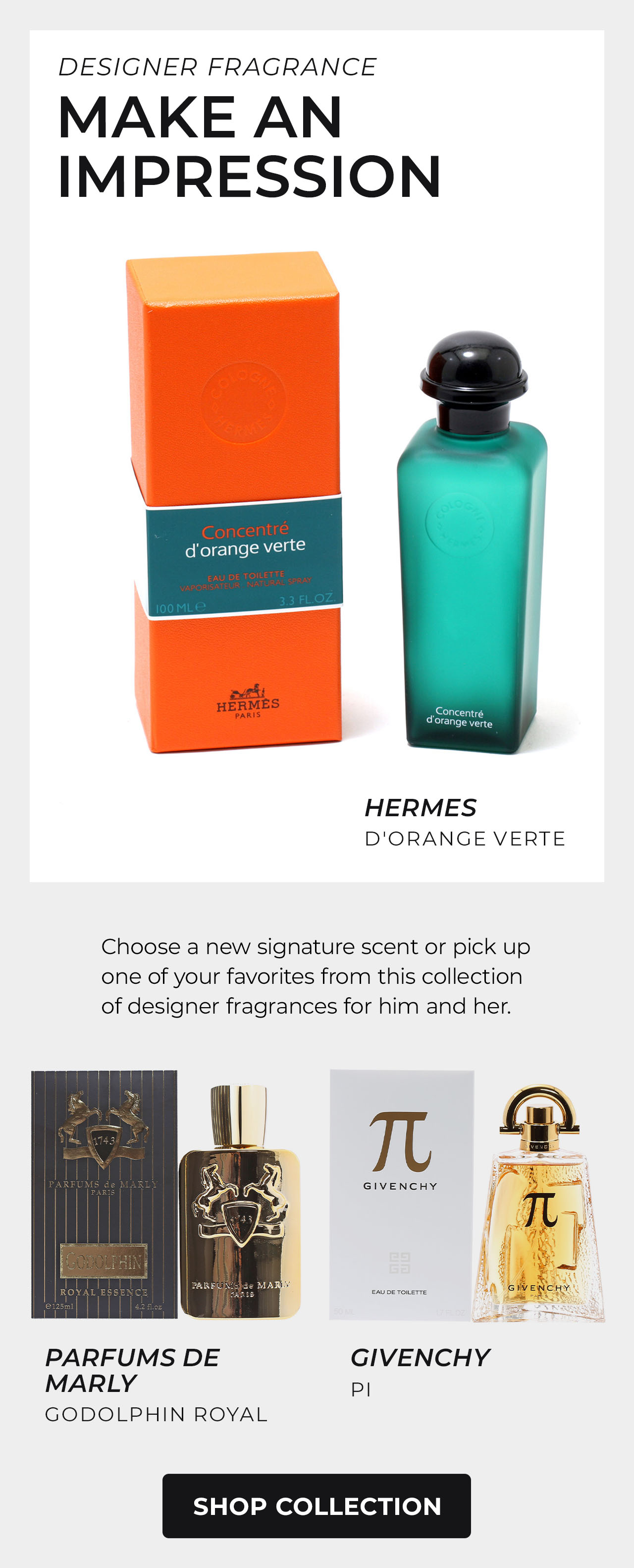 Designer Fragrance For Him & Her