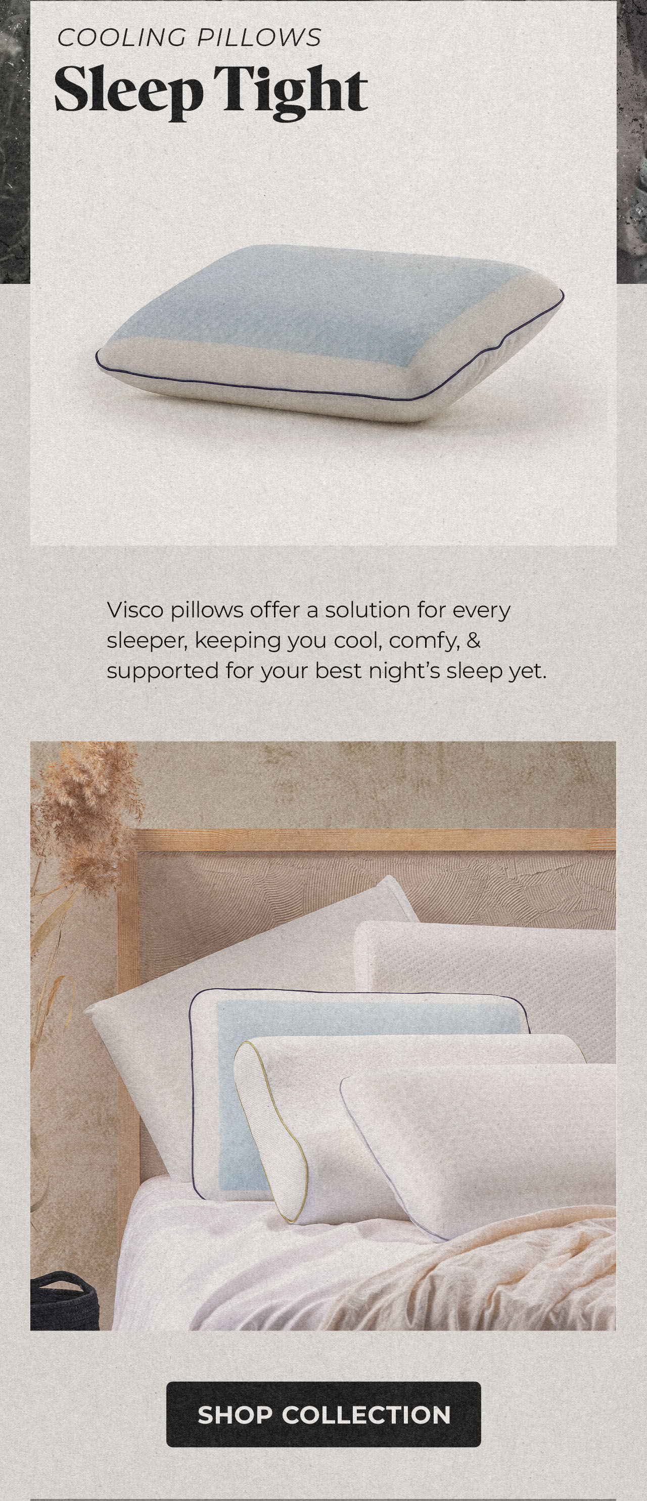 Cooling Visco Pillows