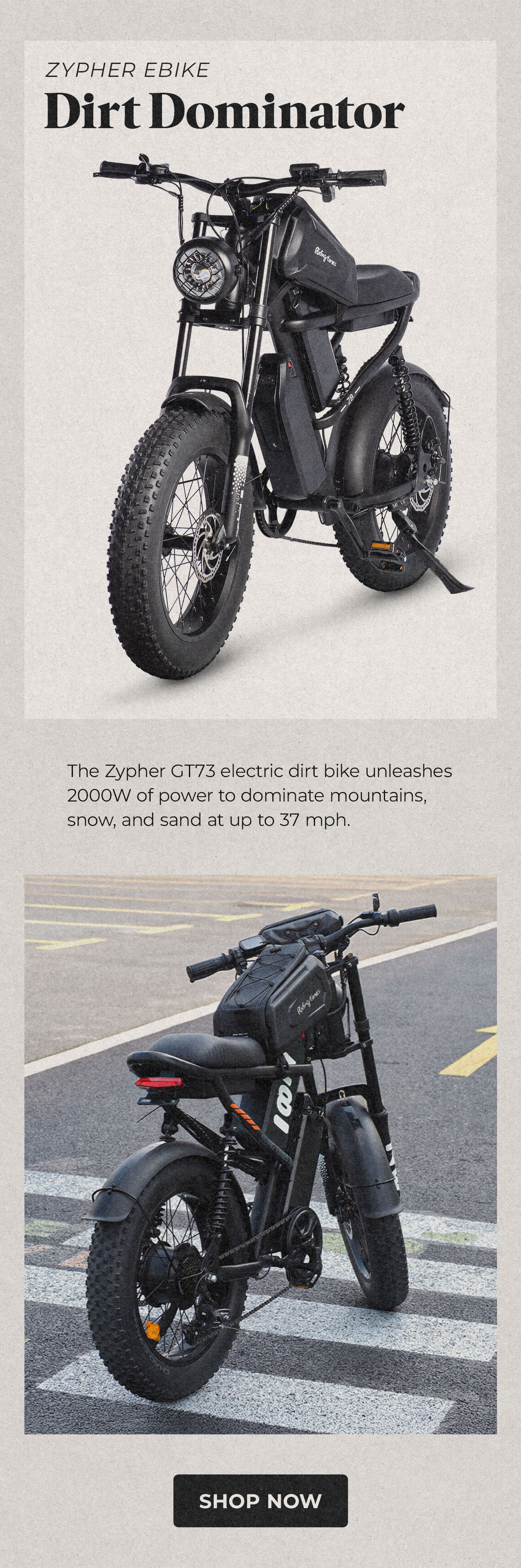Zypher Ebike