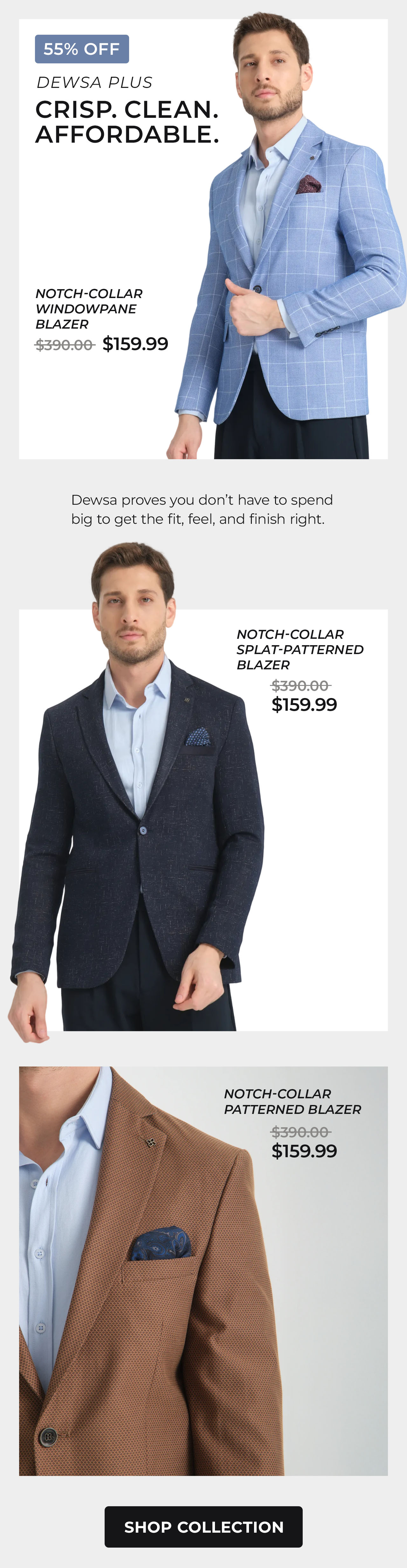 Dewsa Plus Blazers & Sportcoats