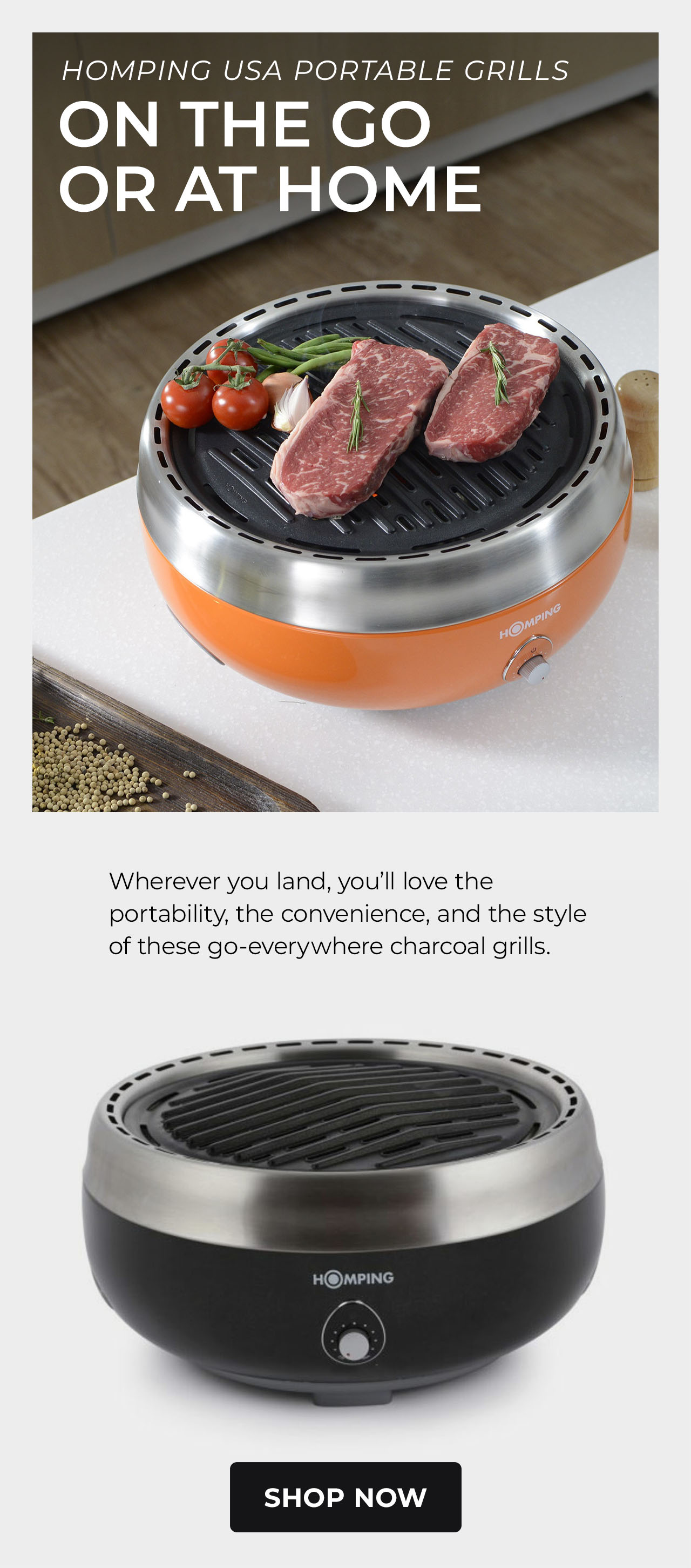 Homping USA Portable Grills