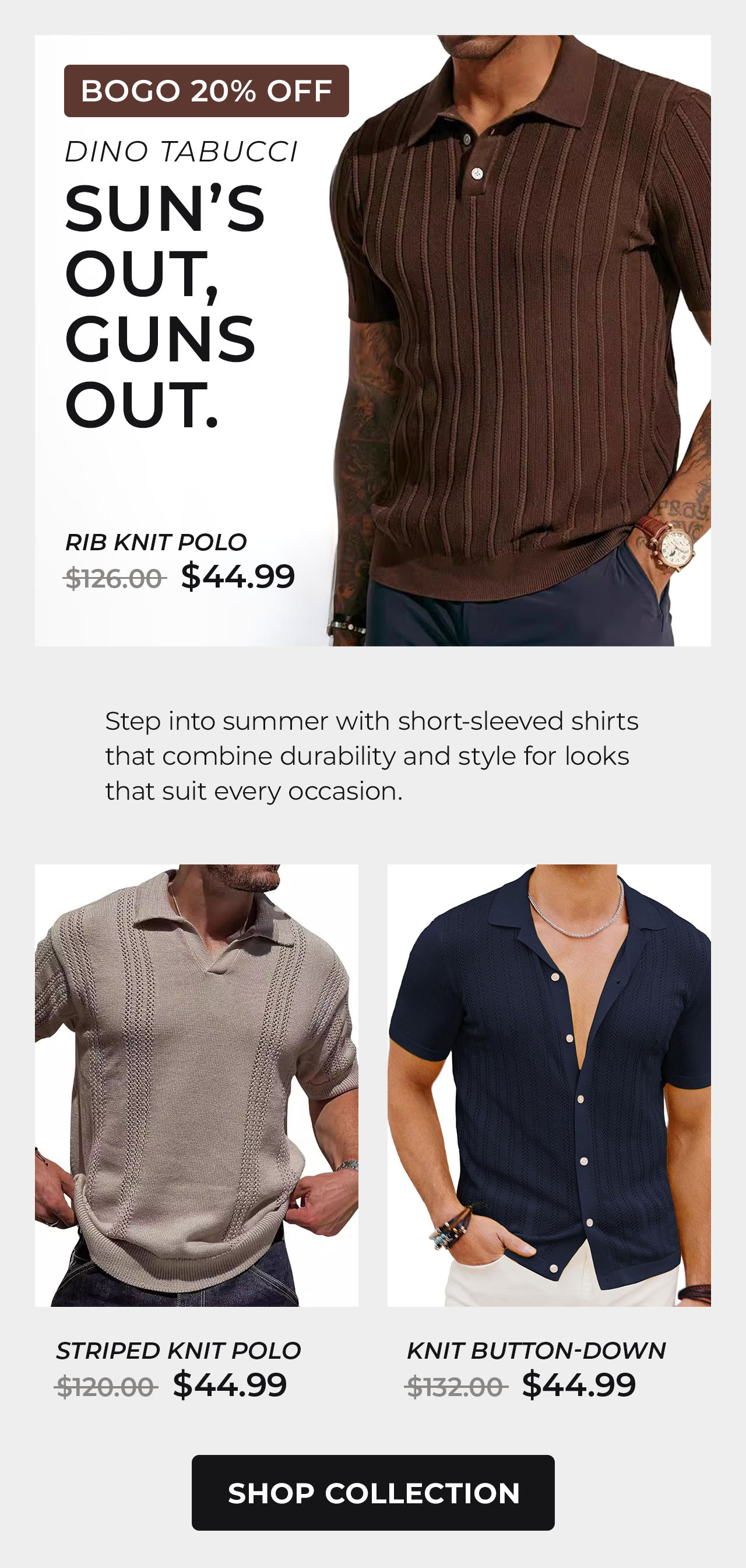 Dino Tabucci Short-Sleeve Shirts