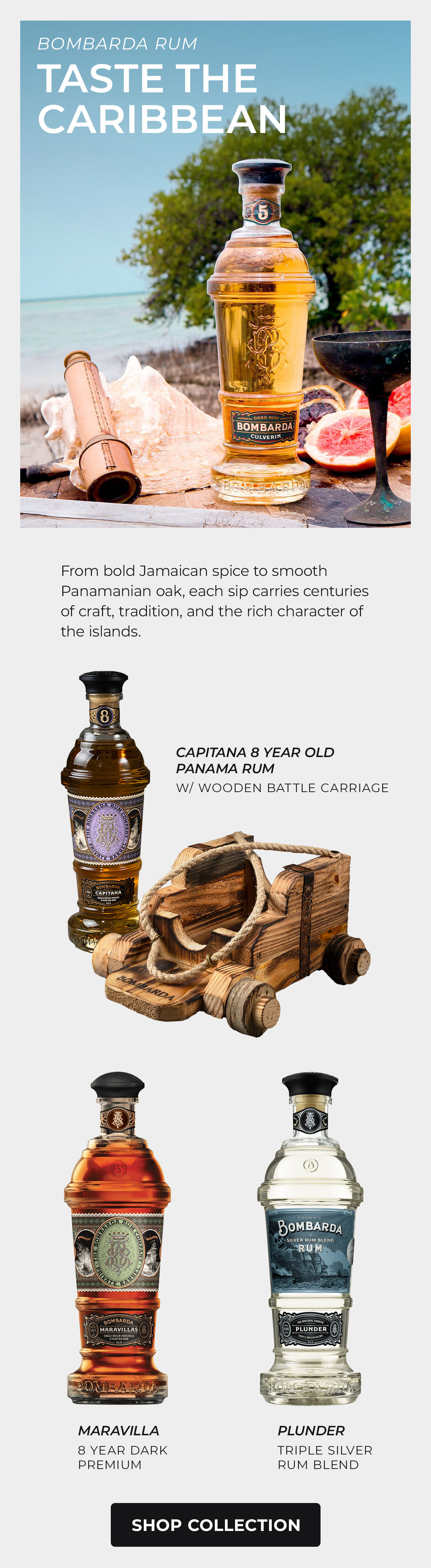 Bombarda Rum Collection