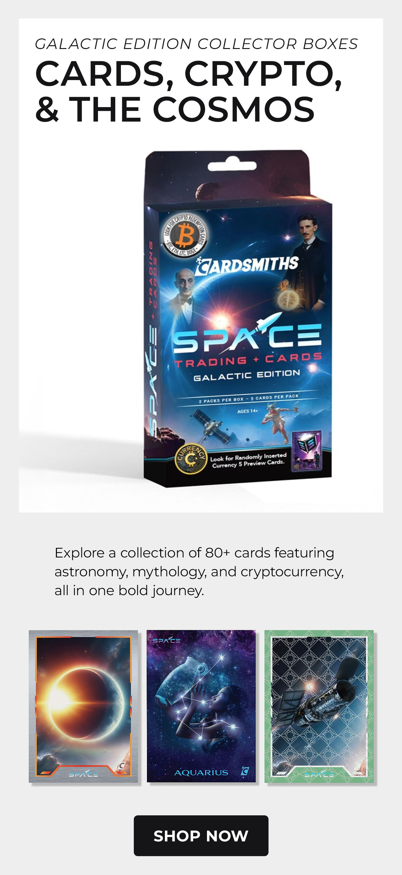 Cardsmiths Galactic Edition Collector Boxes