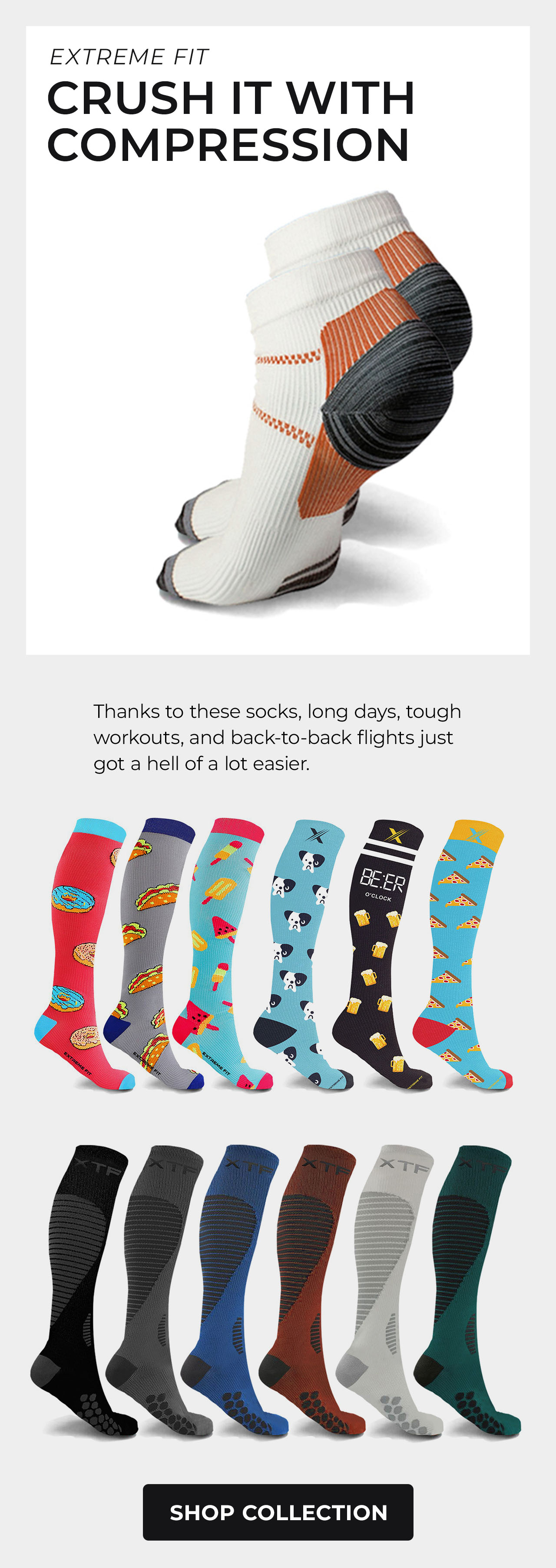 Extreme Fit Compression Socks