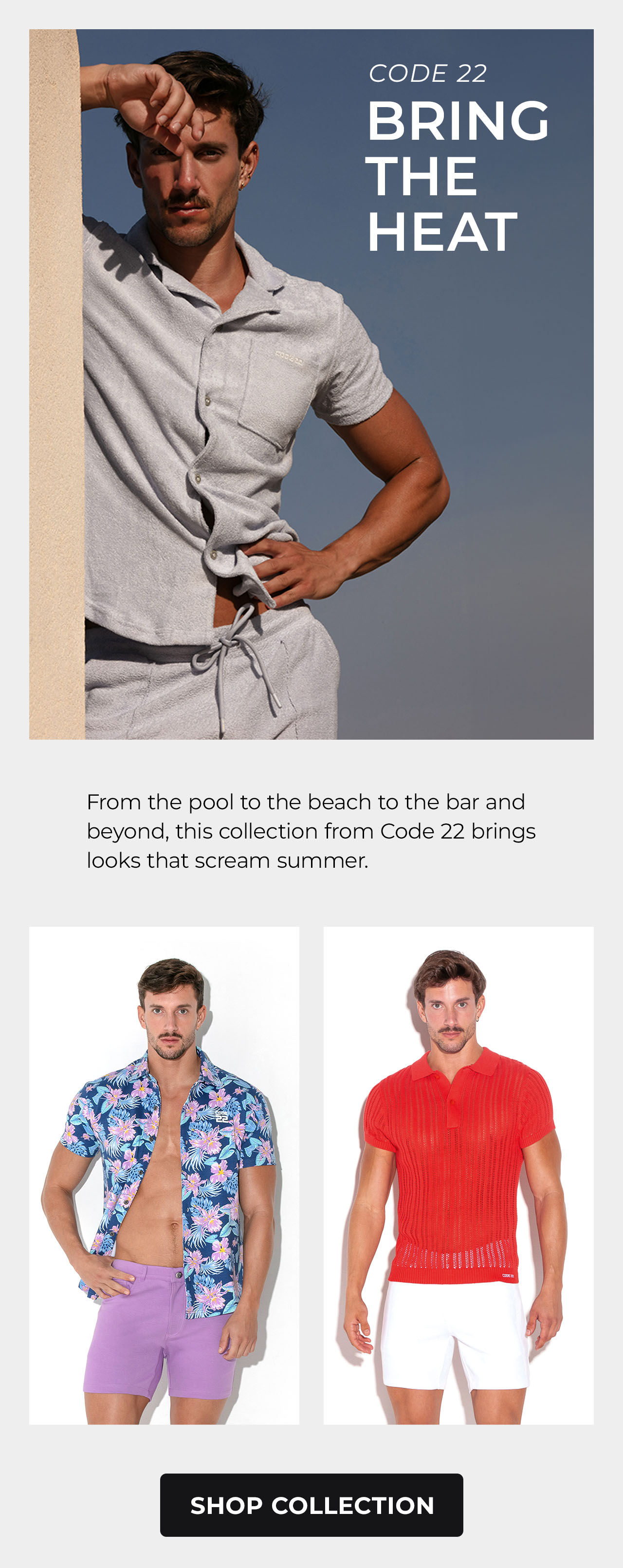Code 22 Summer Apparel