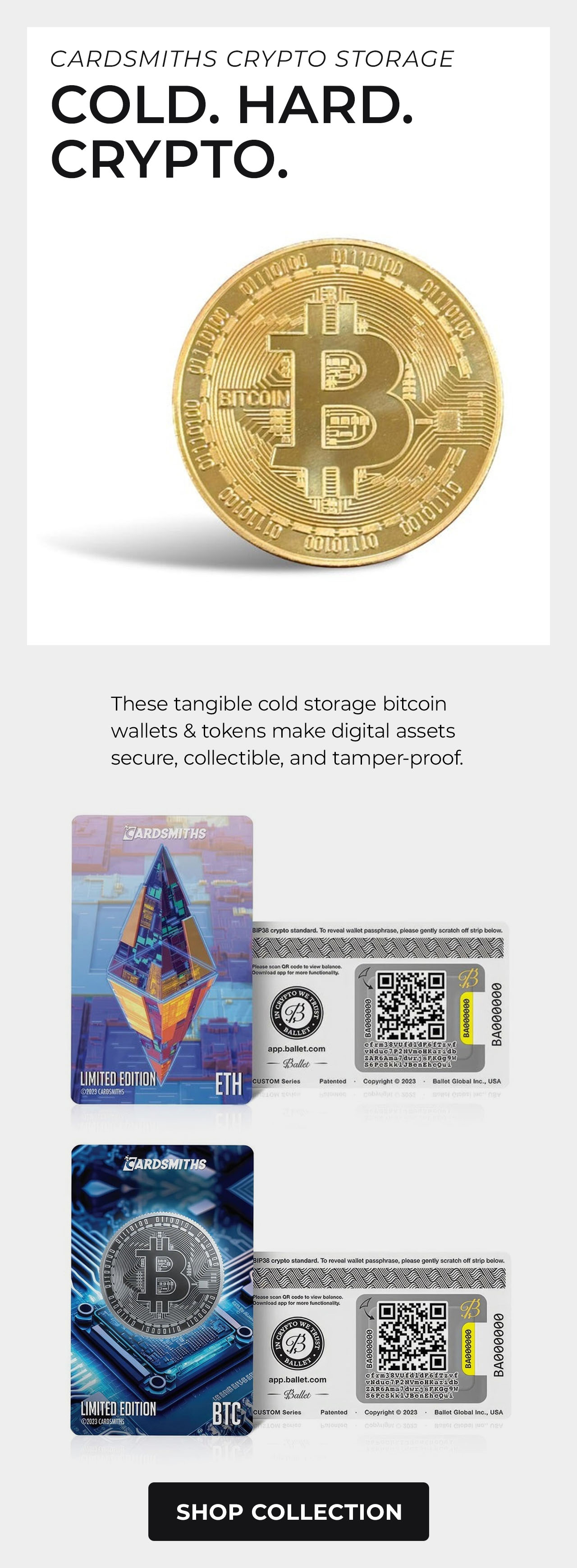 Cardsmiths Crypto Storage