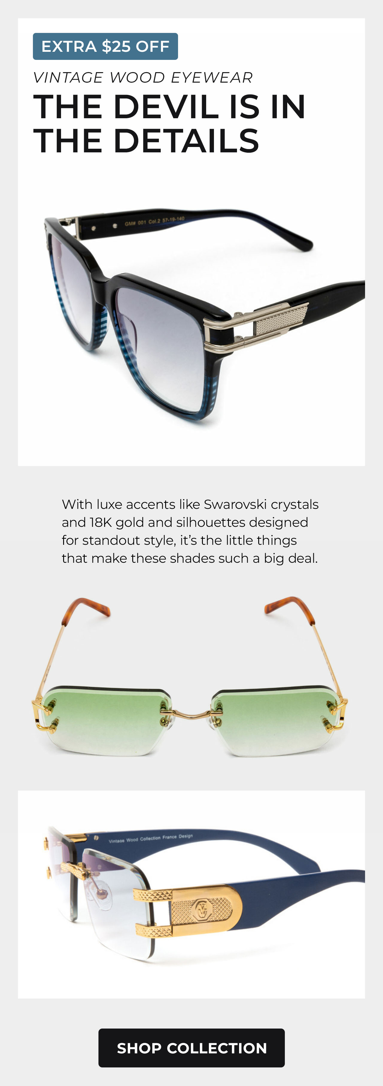 Vintage Wood Eyewear