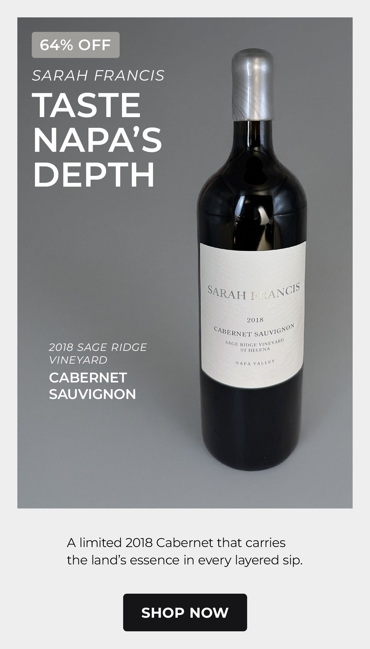 Sarah Francis Cabernet Sauvignon