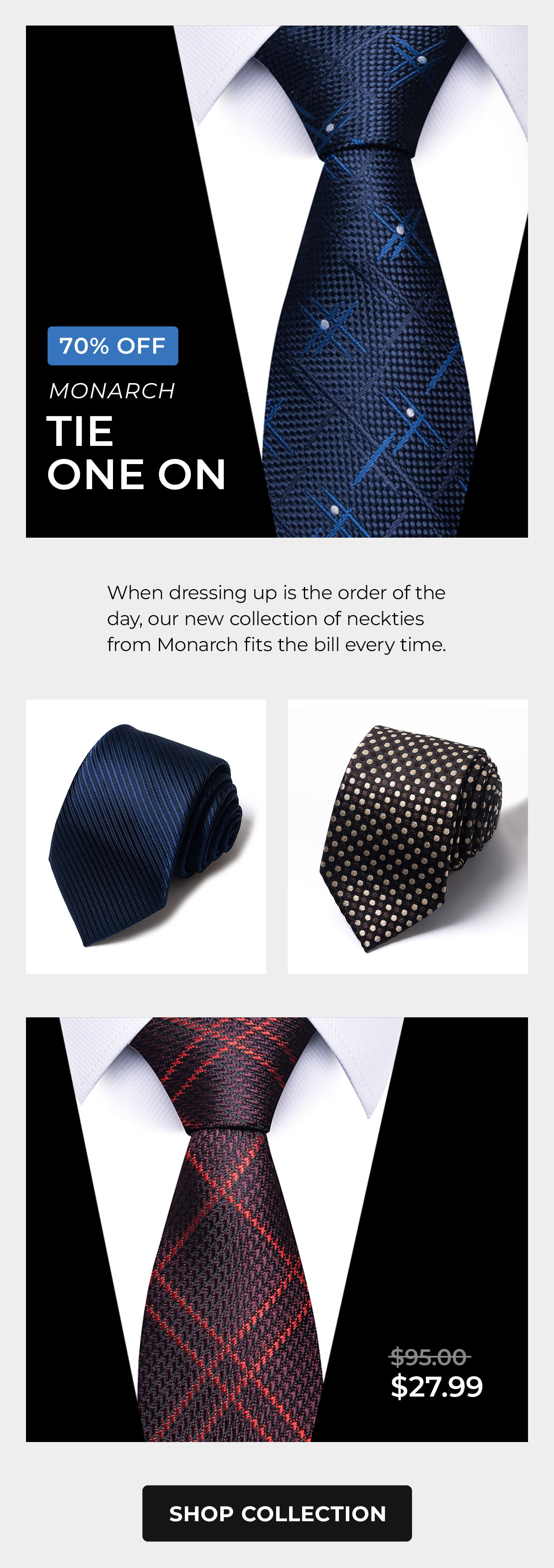 Monarch Ties