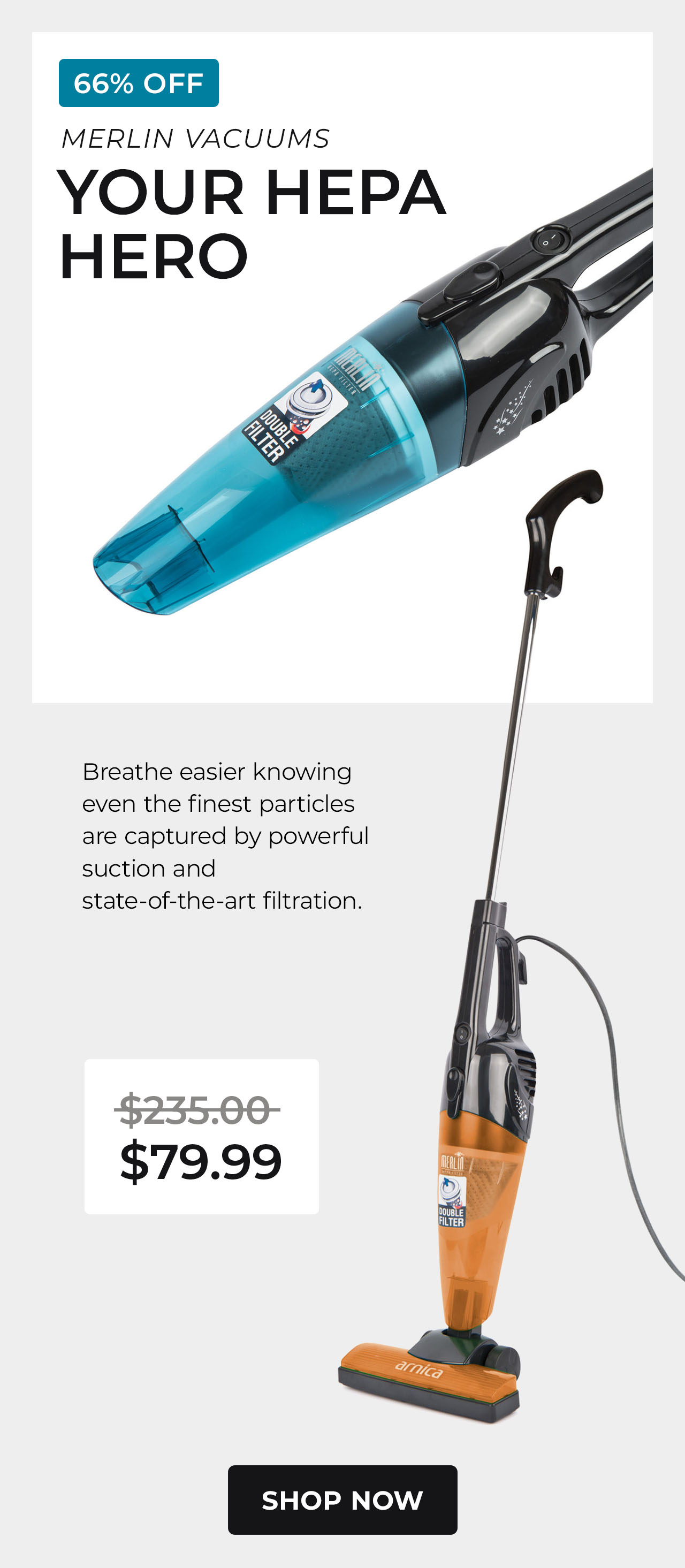 BergHOFF Merlin Vacuums