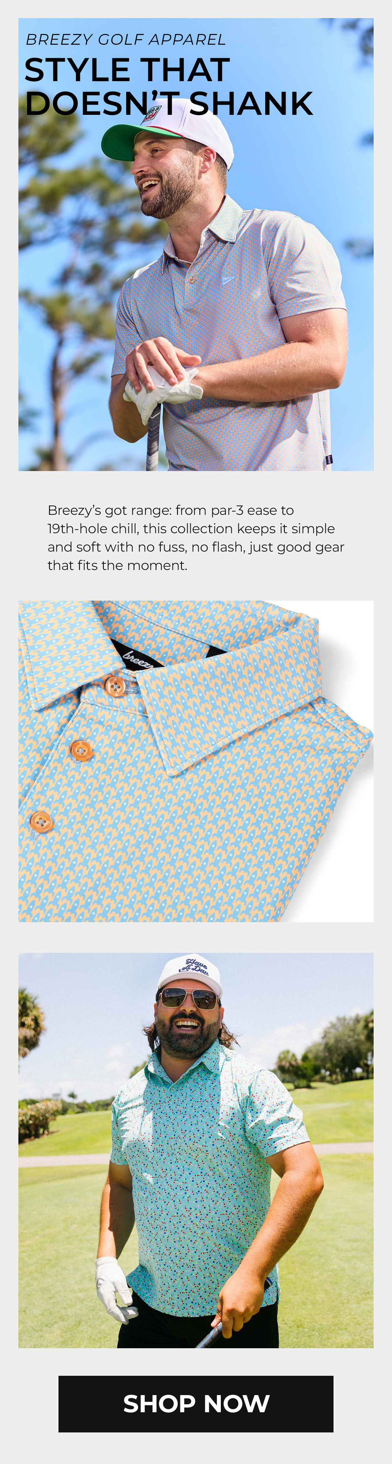 Breezy Golf Apparel
