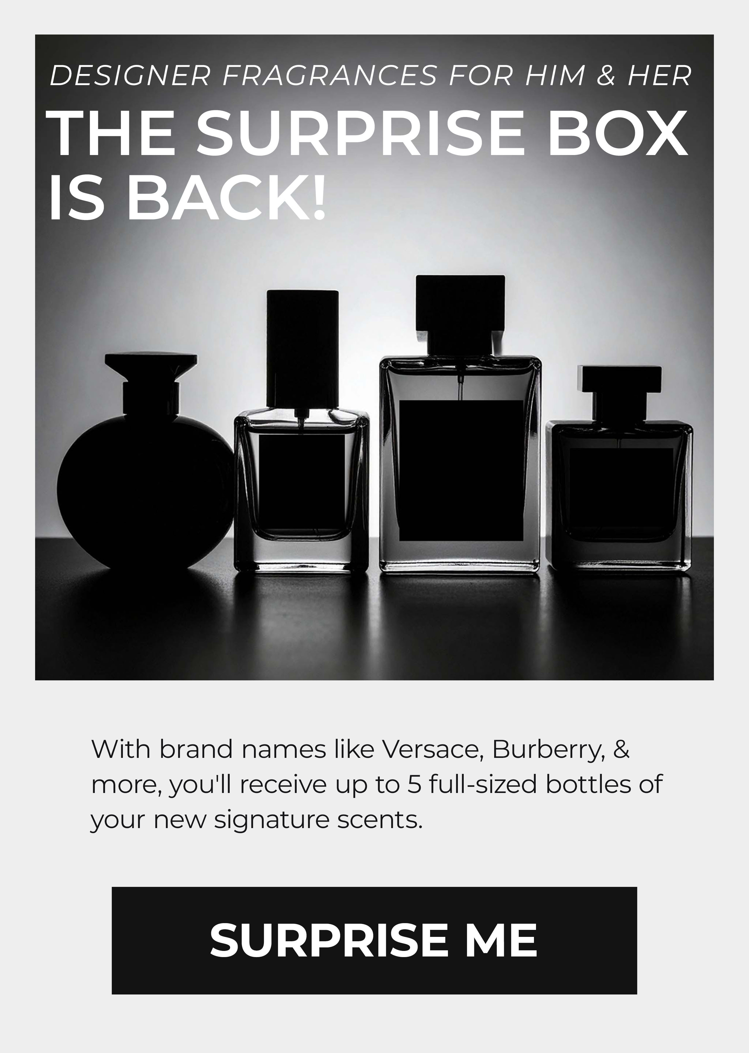 Surprise Box Cologne Sets For Him & Her
