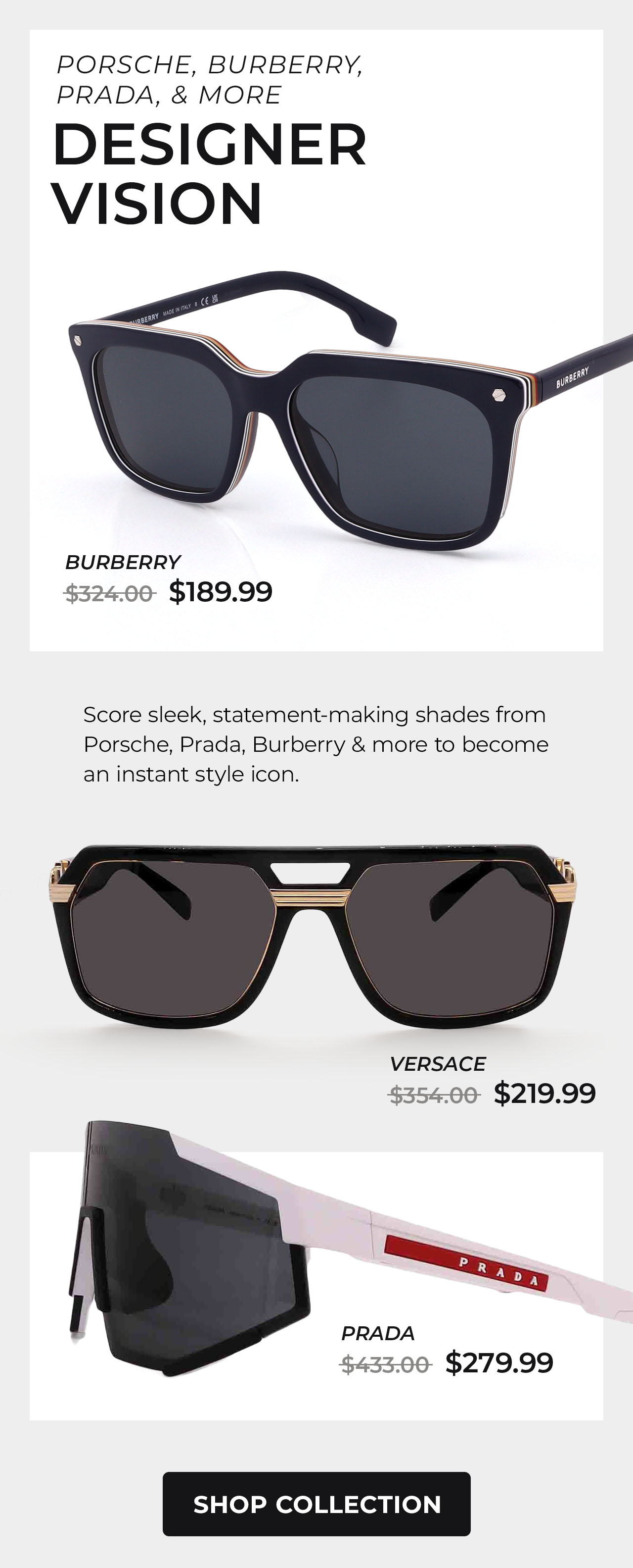 Burberry, Versace, & More
