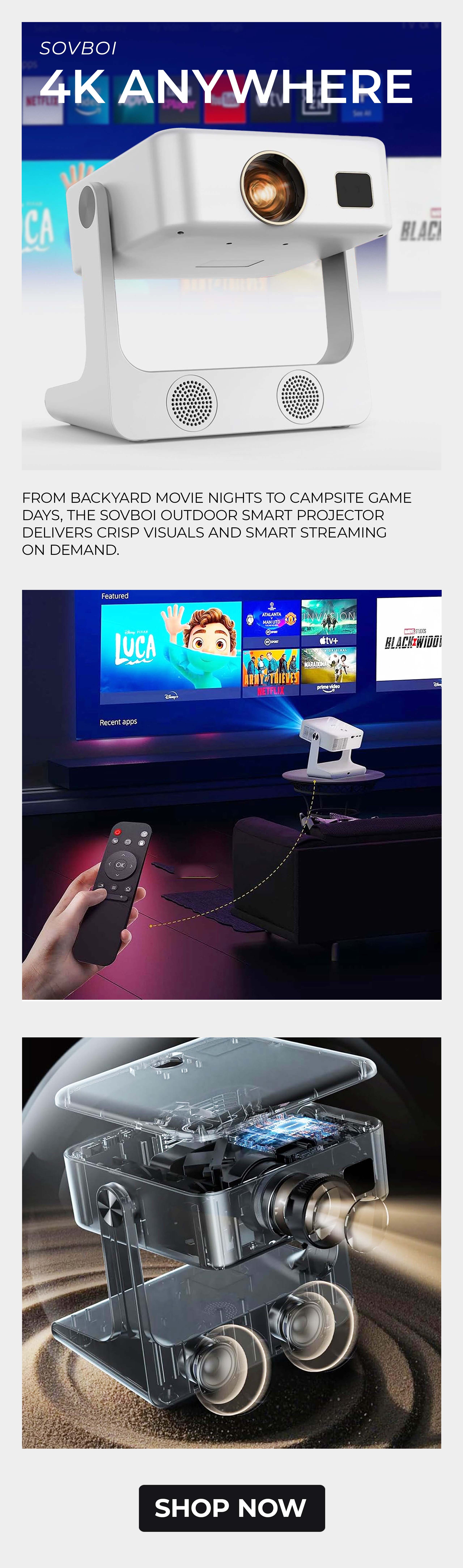 Sovboi 4K Projector