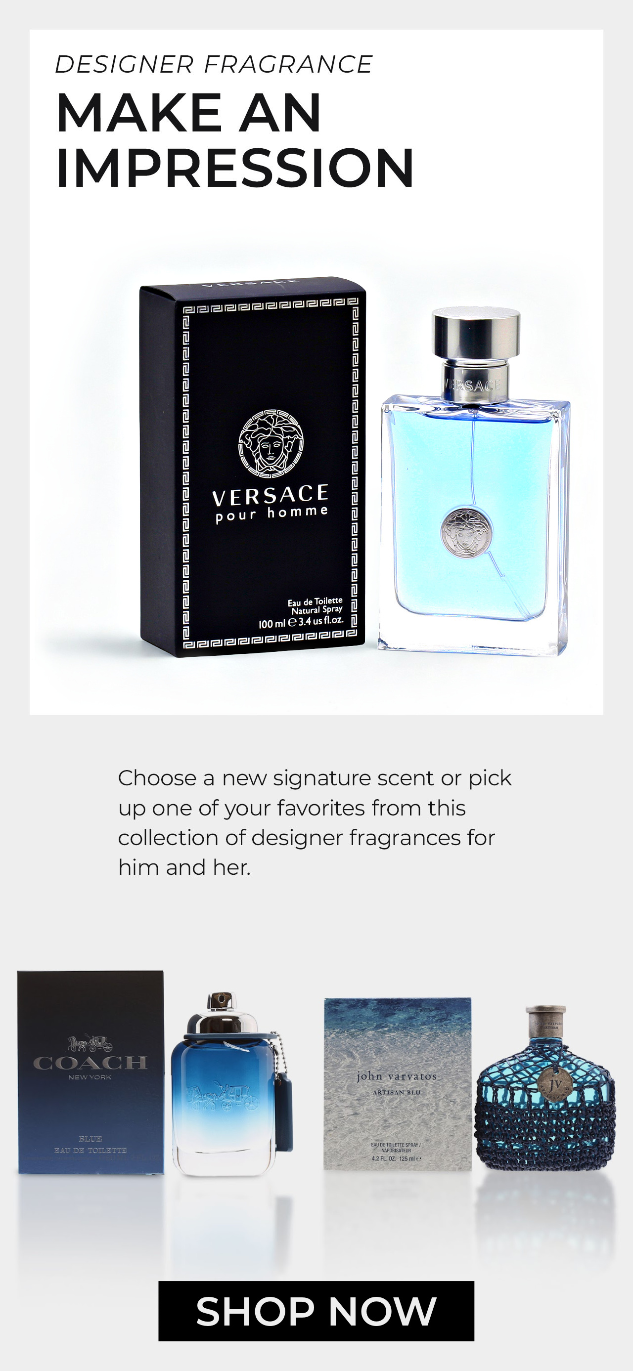 Designer Fragrances For Him & Her