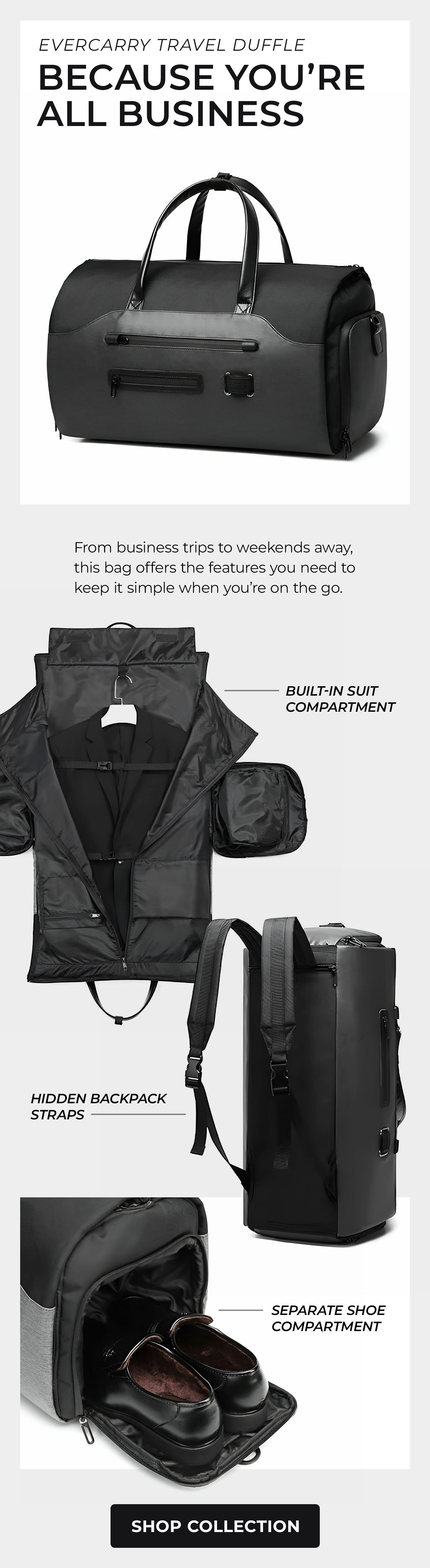 EverCarry Travel Duffle