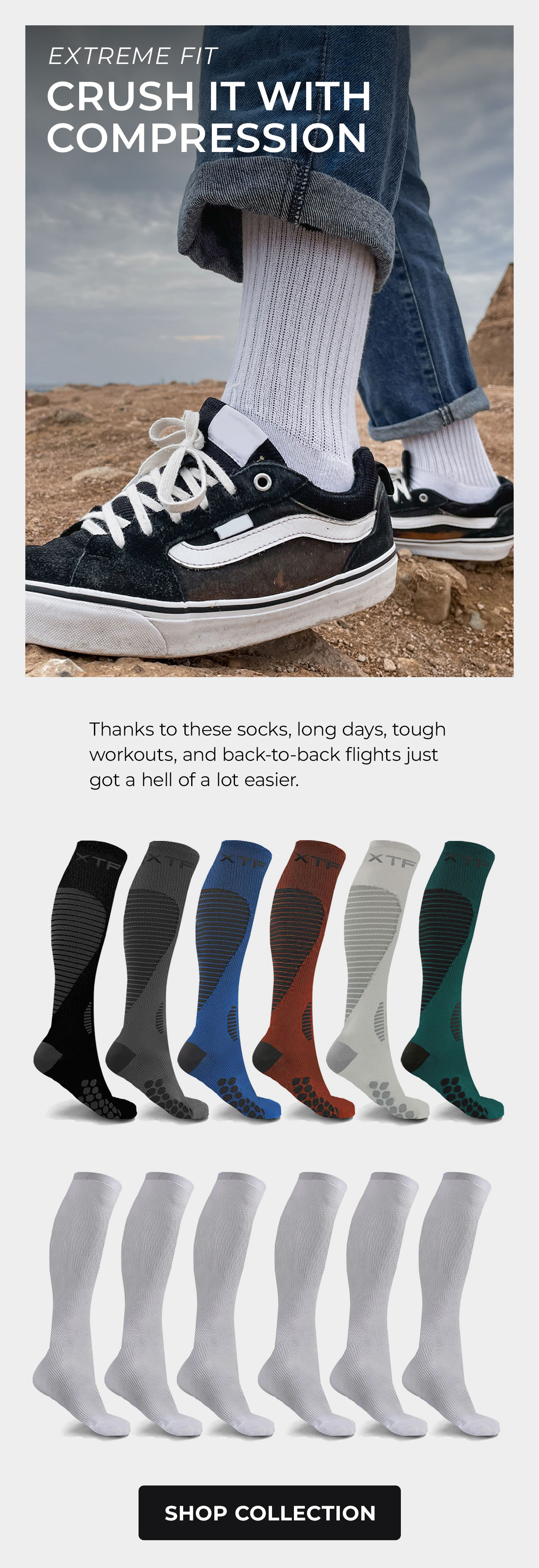 Extreme Fit Compression Socks