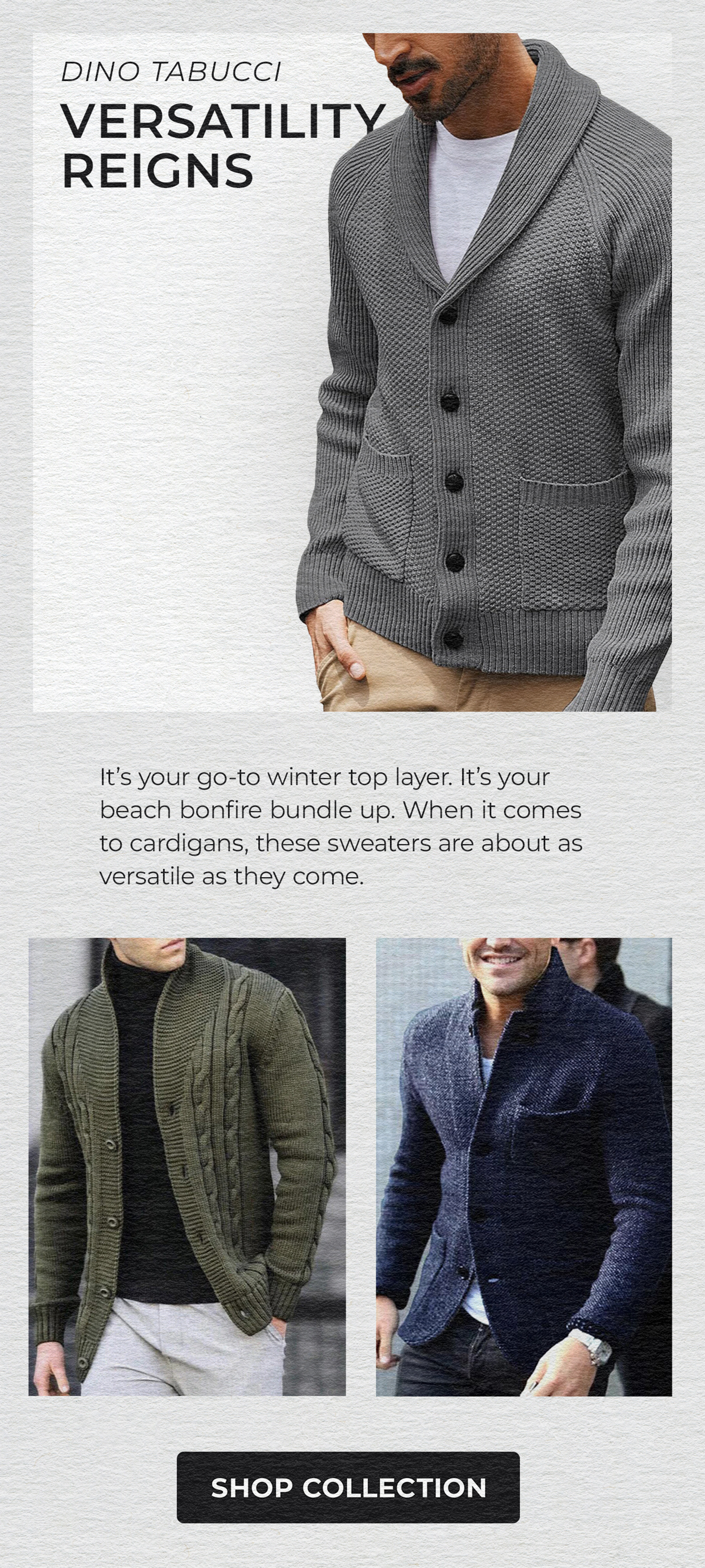 Dino Tabucci Cardigan Sweaters