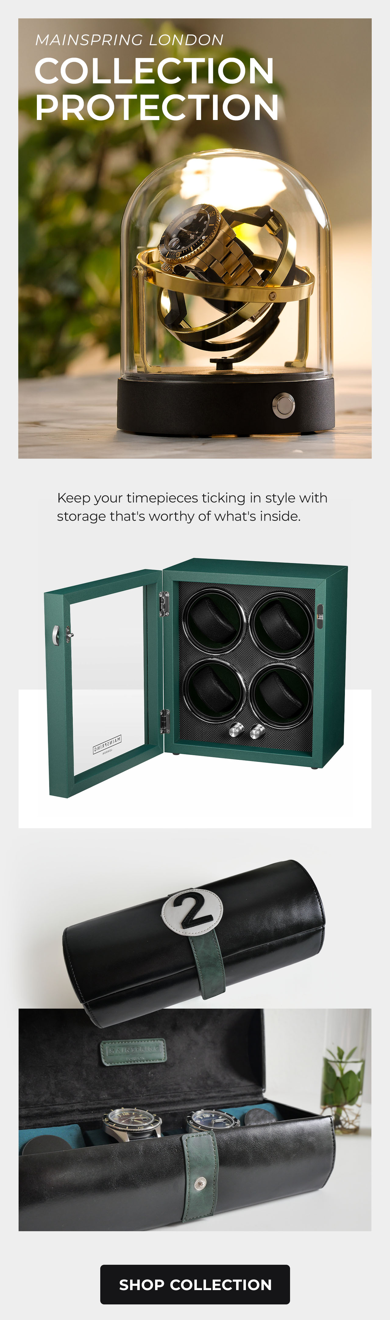 Mainspring London Cases & Winders