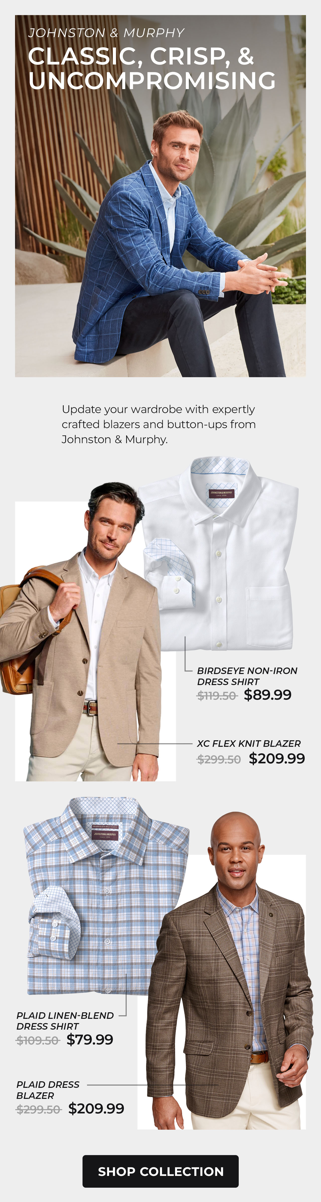 Johnston & Murphy Blazers & Button Ups