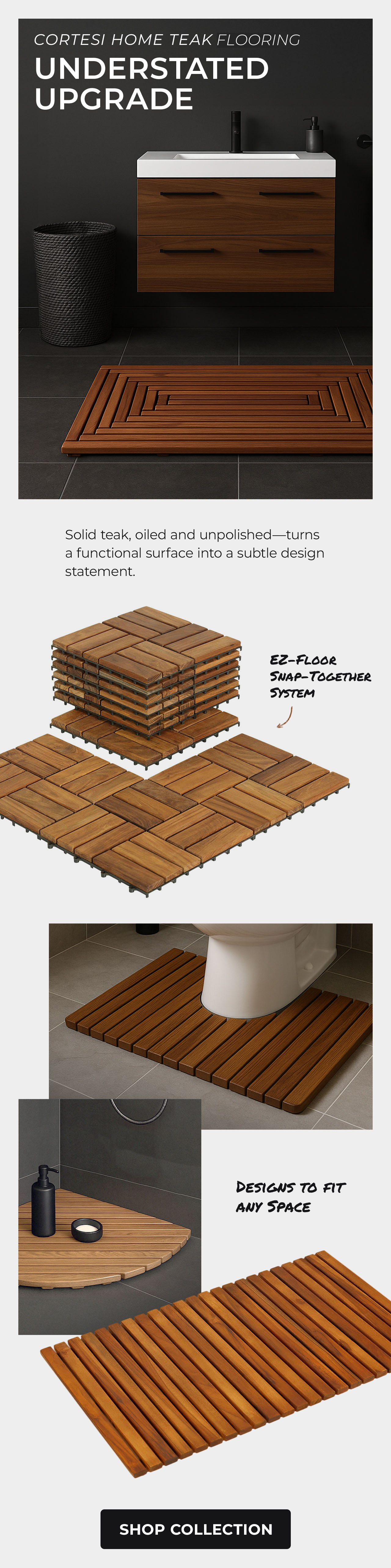 Cortesi Home Teak Flooring & Mats