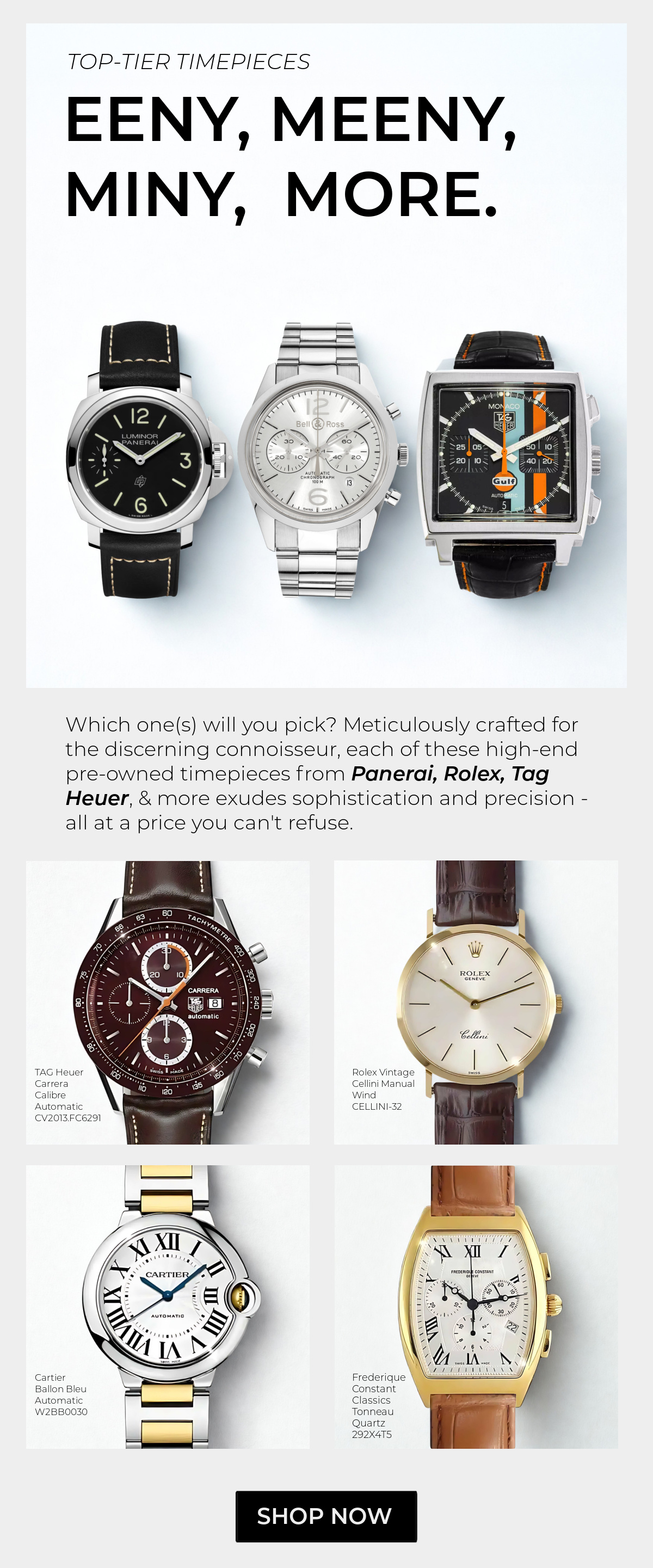 High End Timepieces