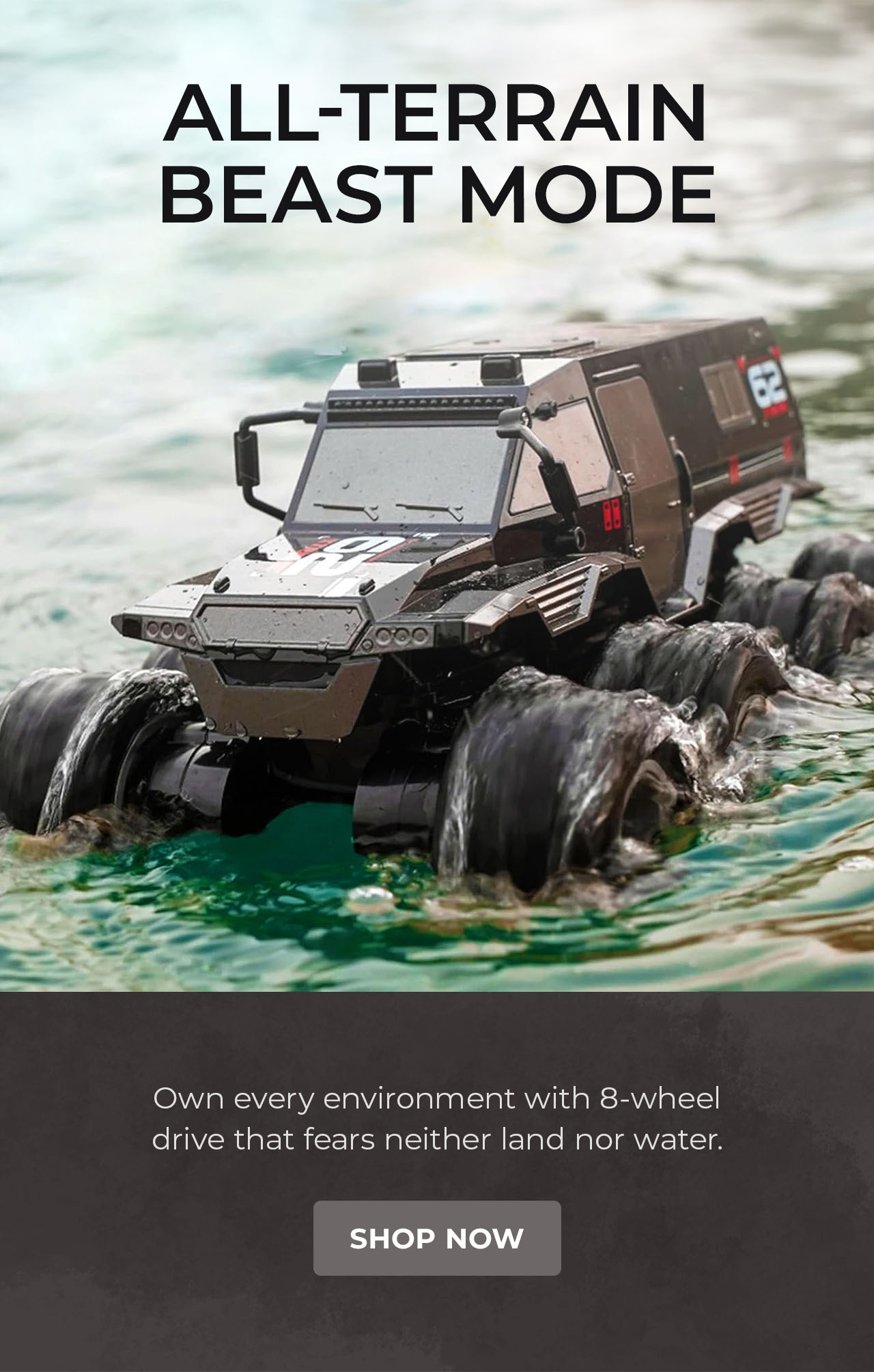 RC Amphibious Crawler