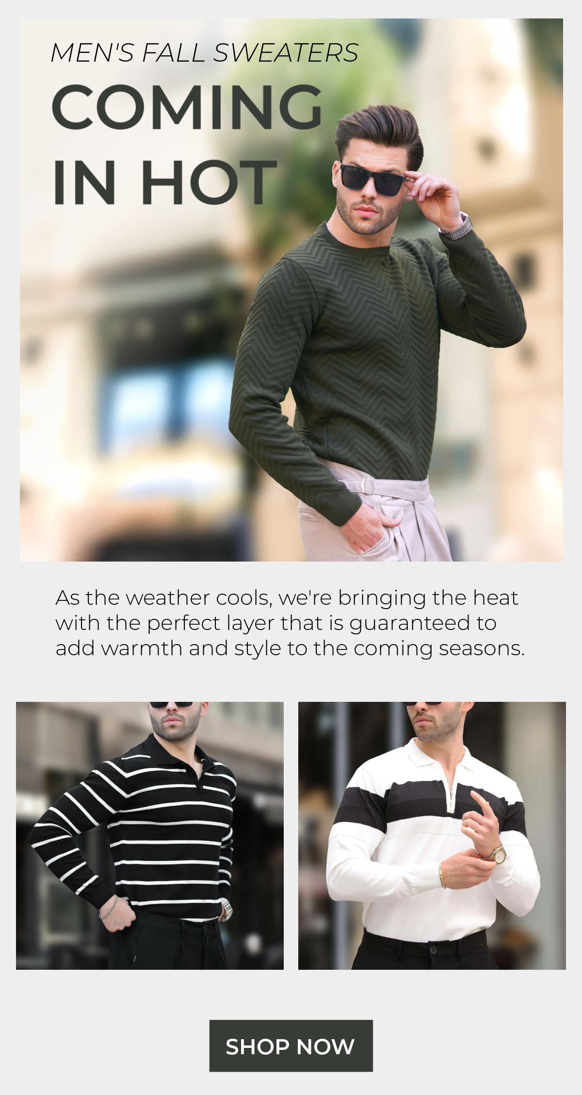 Men's Fall Sweaters