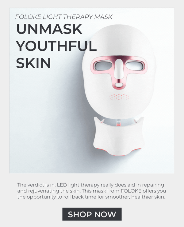 FOLOKE LED Light Therapy Mask