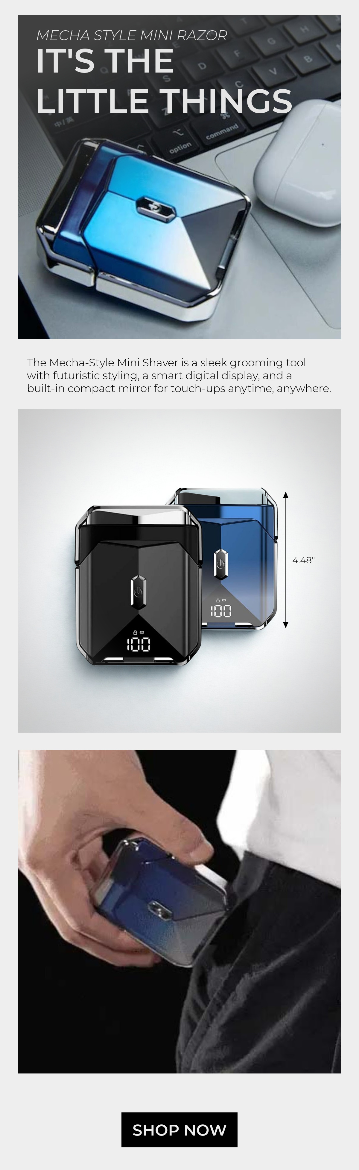 Mecha Style Mini Razor
