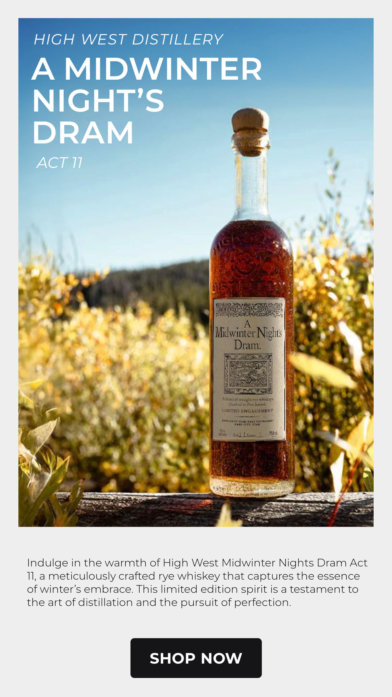 Midwinter Night's Dram Act 11