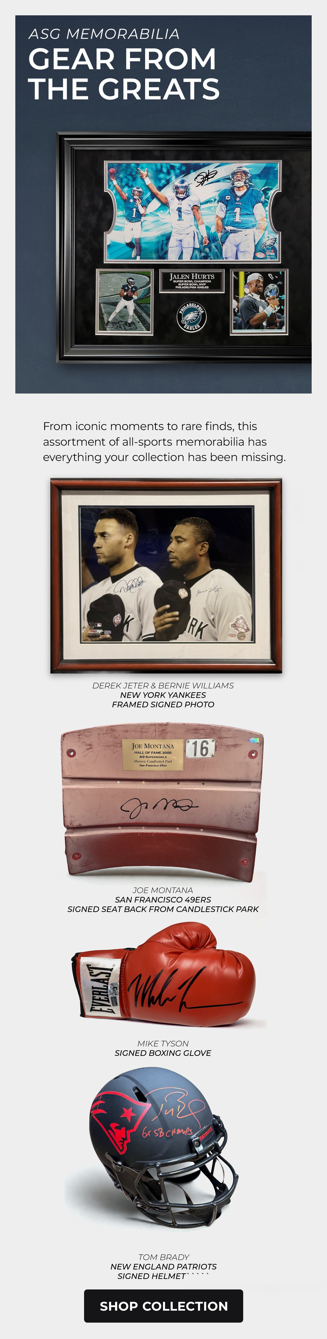 ASG All-Sports Memorabilia